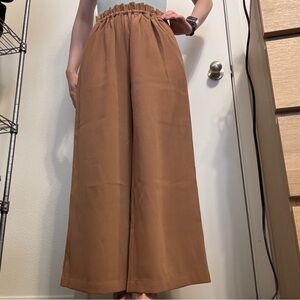 Petite Studio Talia Pants Camel Sz Small